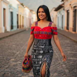Dúo Exclusivo Blusa ARTENSANAL de Hombros Caídos