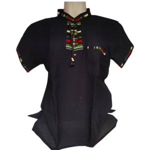 Camisa típica unisex (Negra)