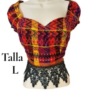 blusa estirable tejido ( talla L )