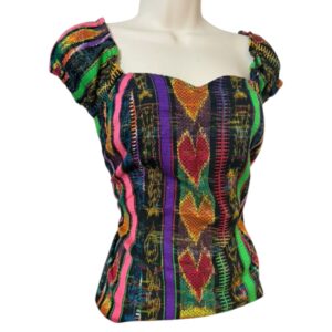 Blusa multicolor (talla L)
