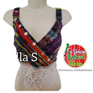 blusa cruzada ( TALLA S )