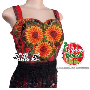 BLUSA DE GIRASOLES (talla L)